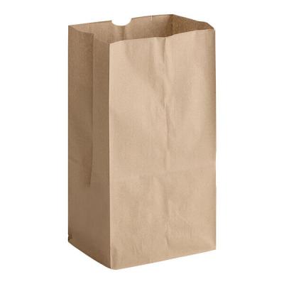 25lb.  Natural Kraft Paper Bag (Shorty)